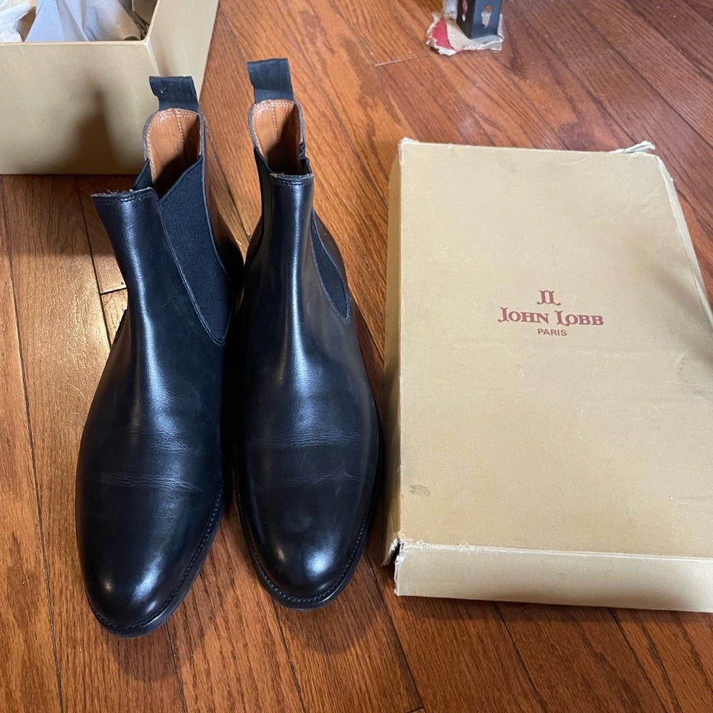 John Lobb ankle boots